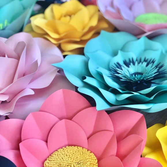 Paper Flower Nursery Set